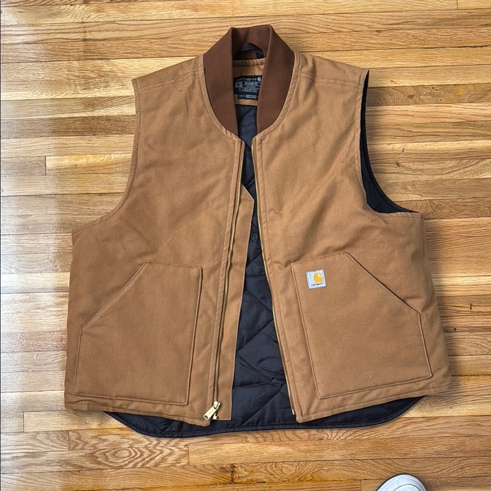 Men's Brown Work Vest